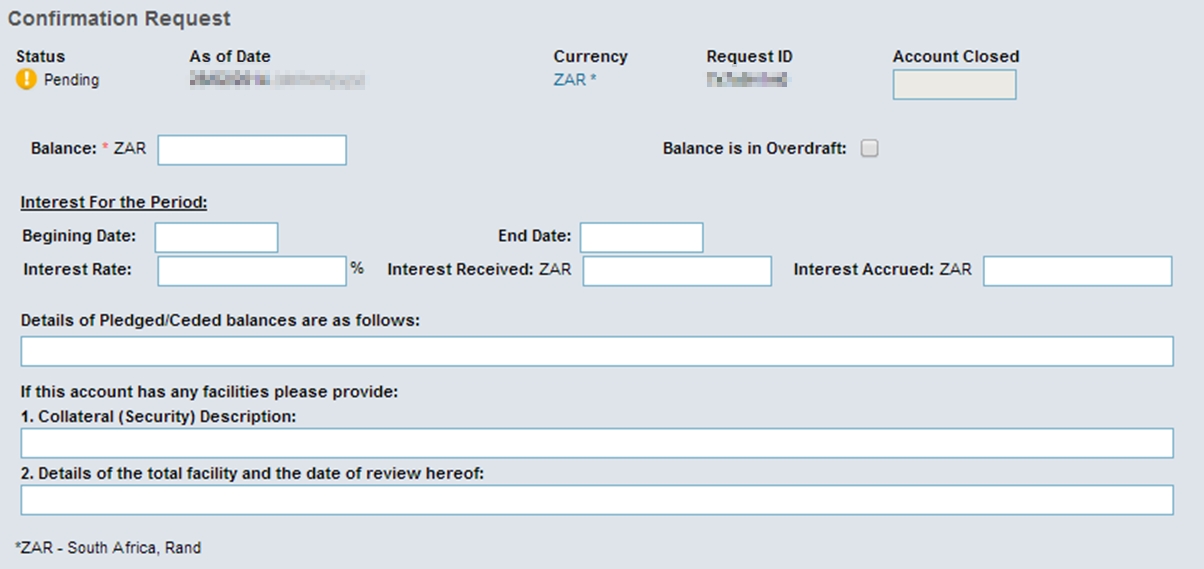 Assets - (Balances Favourable to Client)