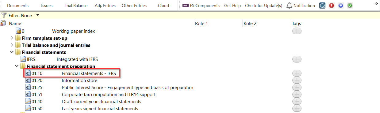 A screenshot of a computer  Description automatically generated
